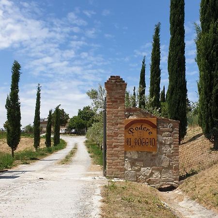 Podere Il Poggio Asciano Buitenkant foto