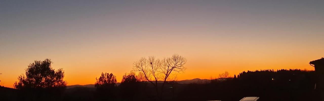 Podere Il Poggio Asciano Buitenkant foto