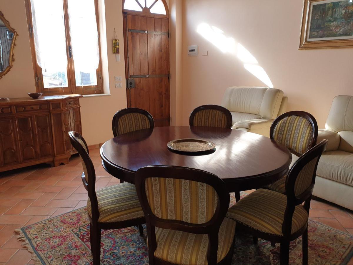 Podere Il Poggio Asciano Buitenkant foto