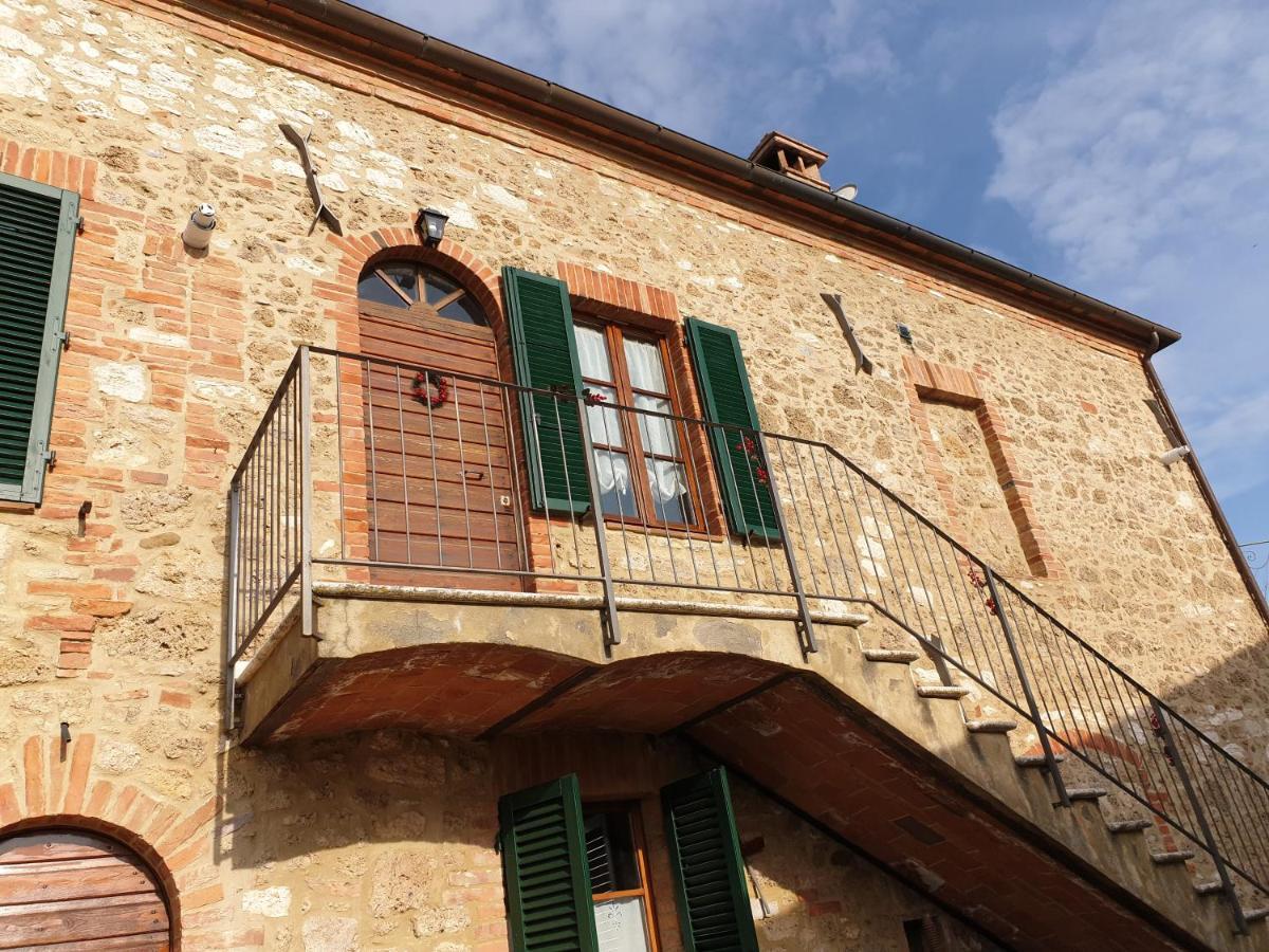Podere Il Poggio Asciano Buitenkant foto